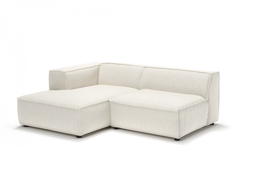 Model MODULARIS WB (wysoki bok) - Modularis WB longchair lewy + sofa 1,5 osobowa